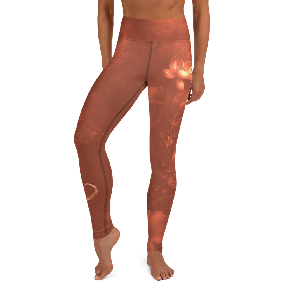 Believe - Terracotta High-Waist Leggings