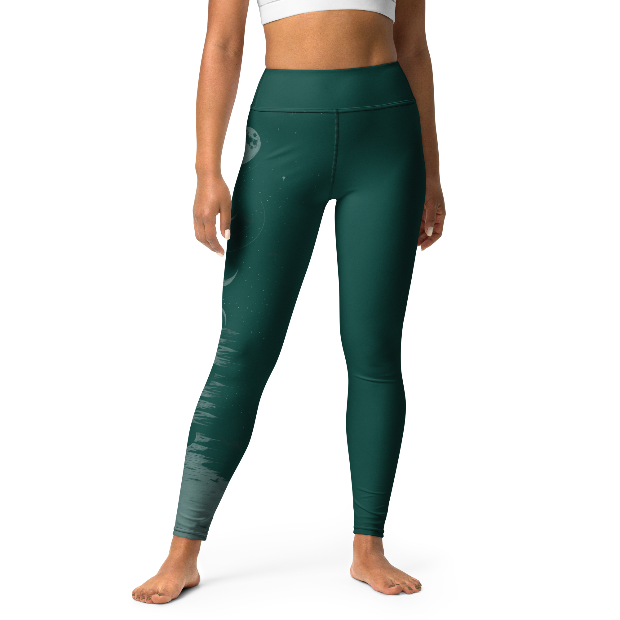 Soul - Green High-Waist Leggings