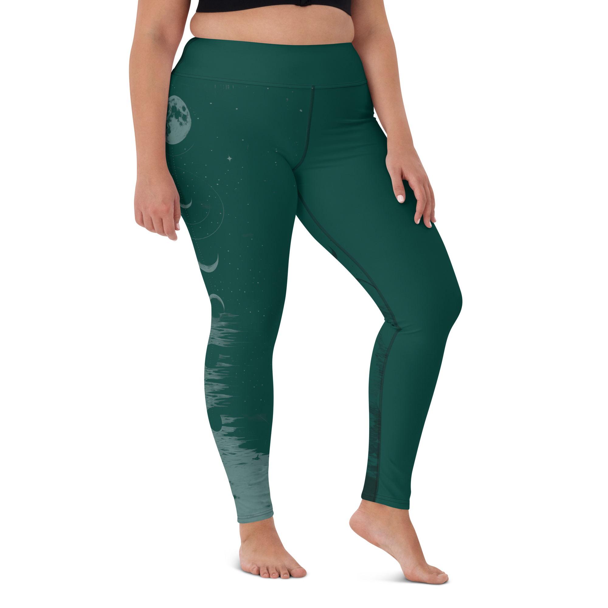 Soul - Green High-Waist Leggings