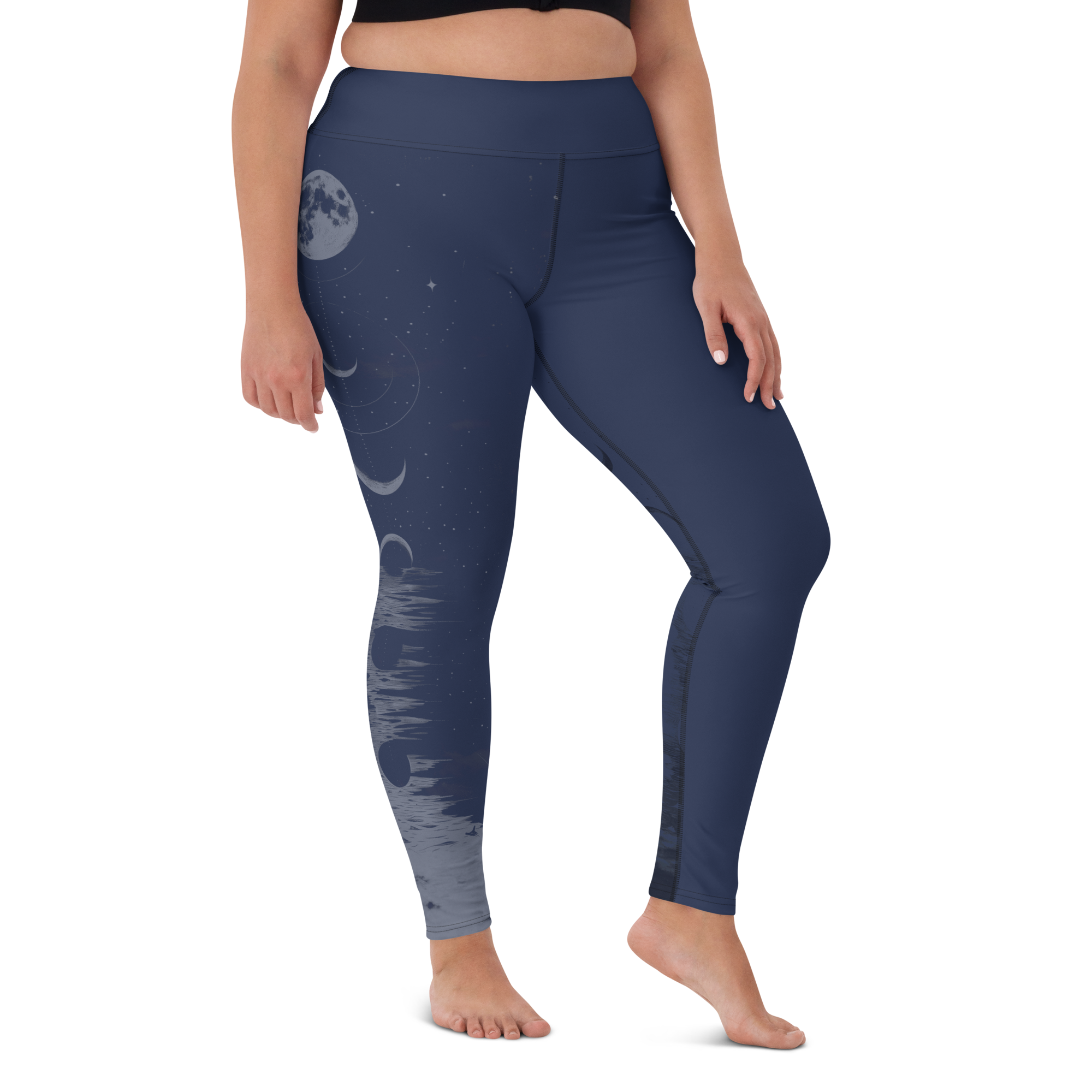 Soul - Navy High-Waist Leggings