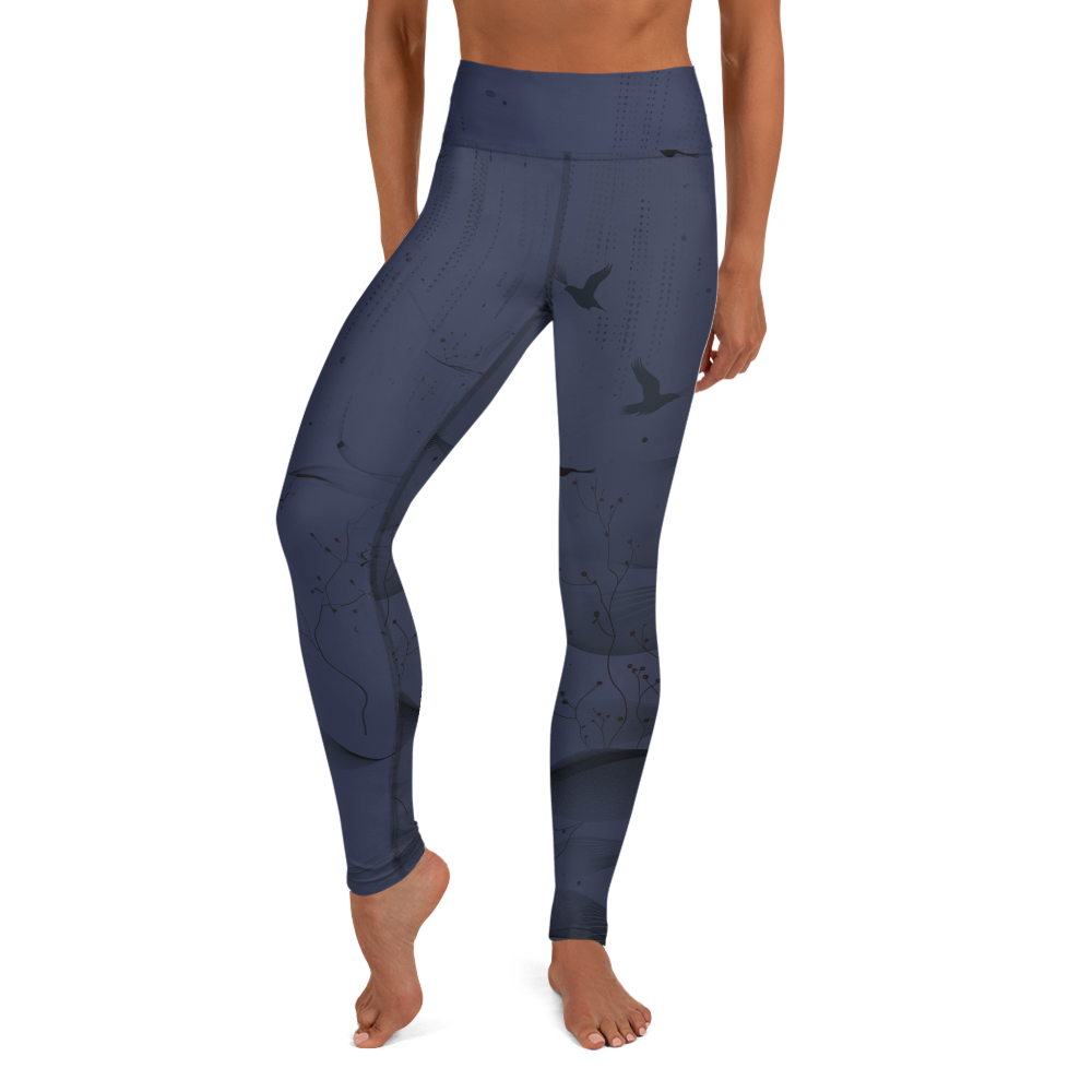 Inner - Navy High-Waist Leggings