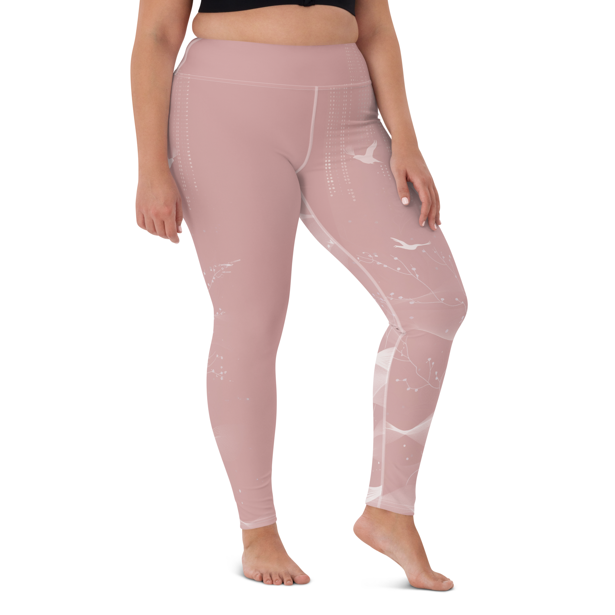 Inner - Rose High-Waist Leggings