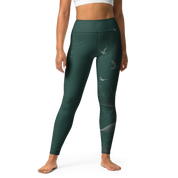 Inner - Green High-Waist Leggings