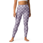 Infinite Circle - Lavender High-Waist Leggings