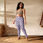 Infinite Circle - Lavender High-Waist Leggings