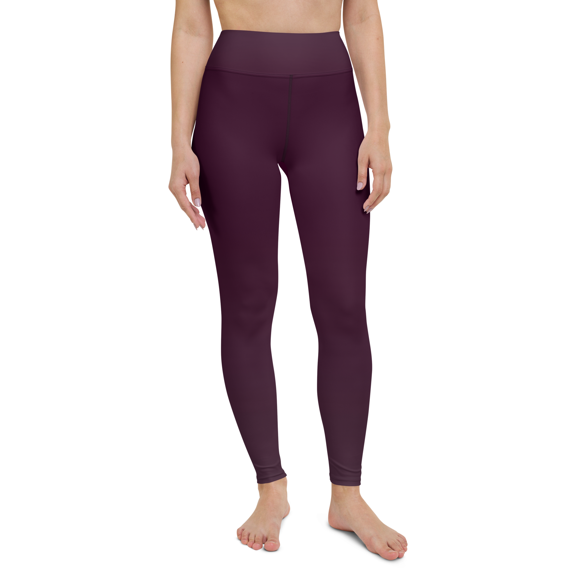 Faded - Eggplant High-Waist Leggings