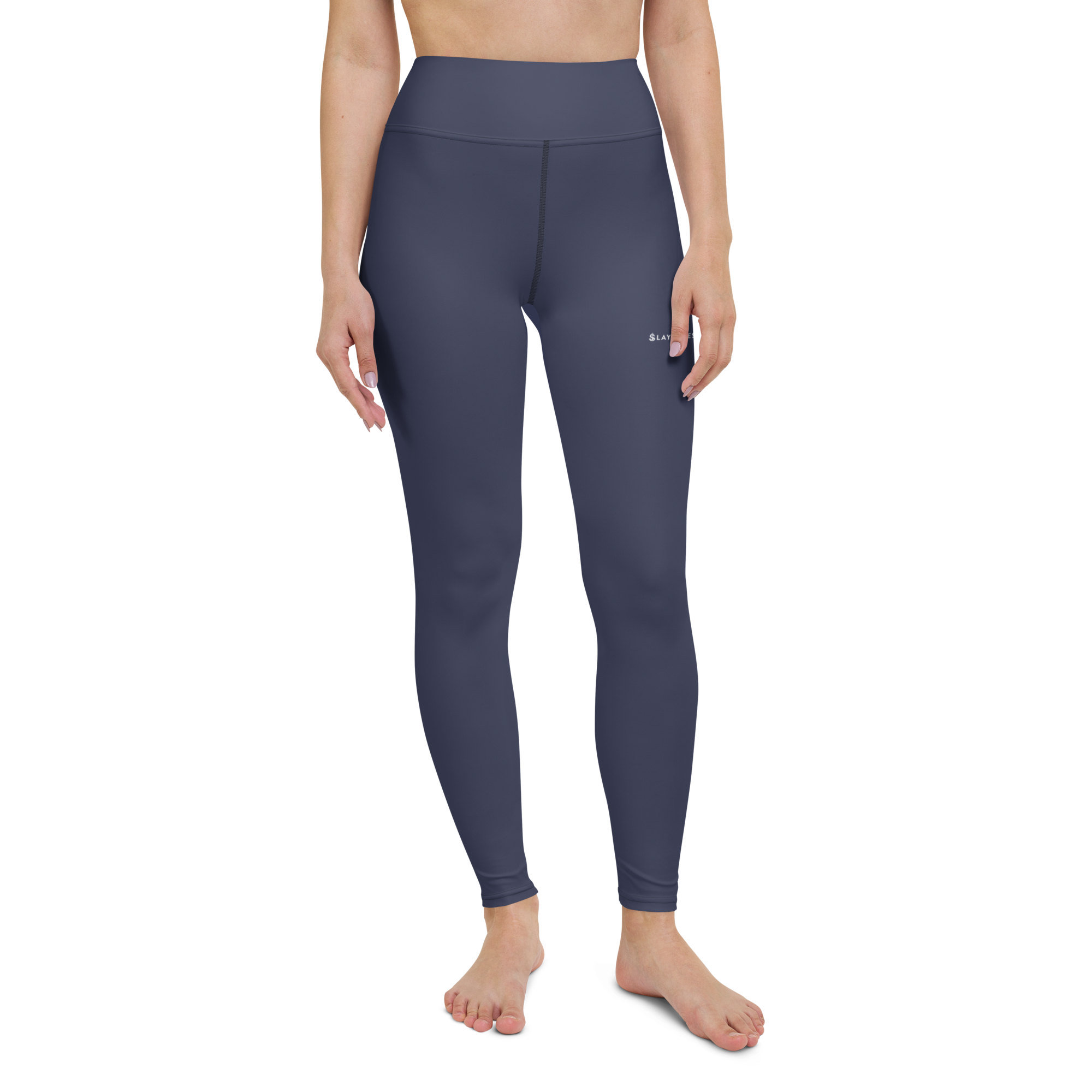 Basics - Navy High-Waist Leggings