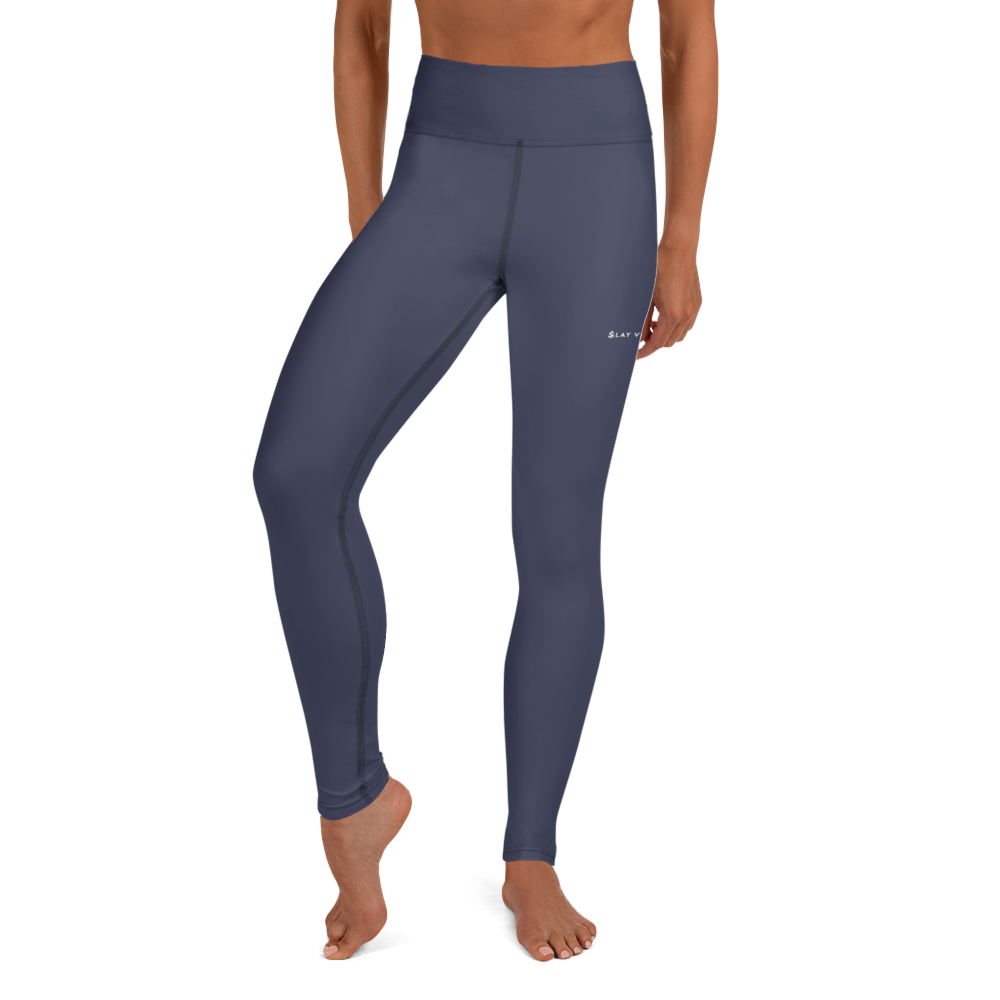 Basics - Navy High-Waist Leggings