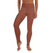 Basics - Terracotta High-Waist Leggings