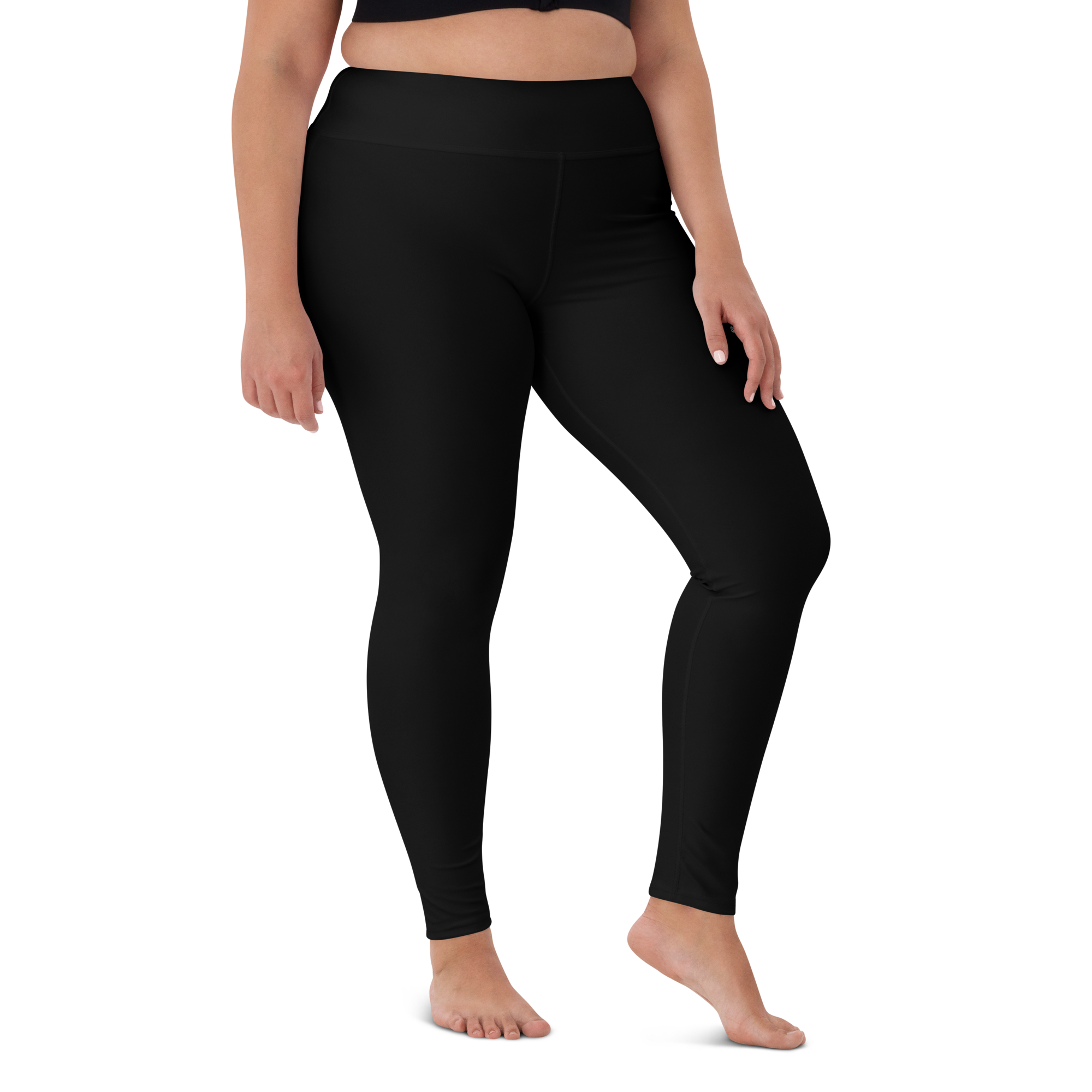 Basics - Black High-Waist Leggings