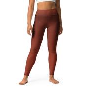 Faded - Terracotta High-Waist Leggings