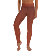 Faded - Terracotta High-Waist Leggings