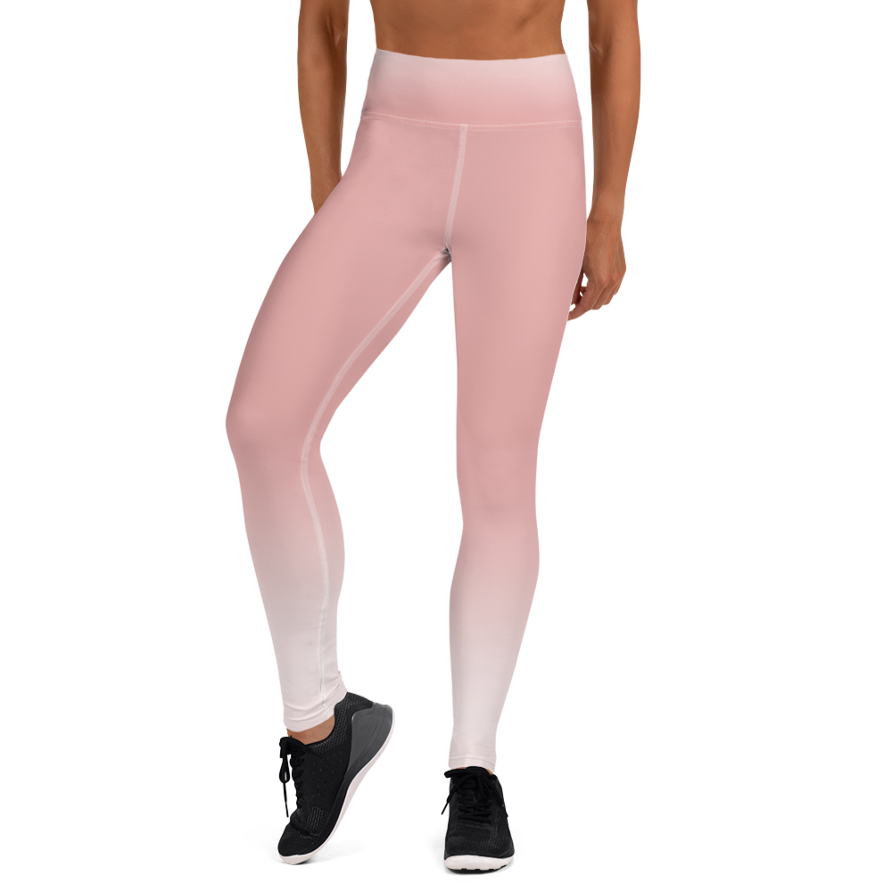 Rose Faded High-Waist Leggings