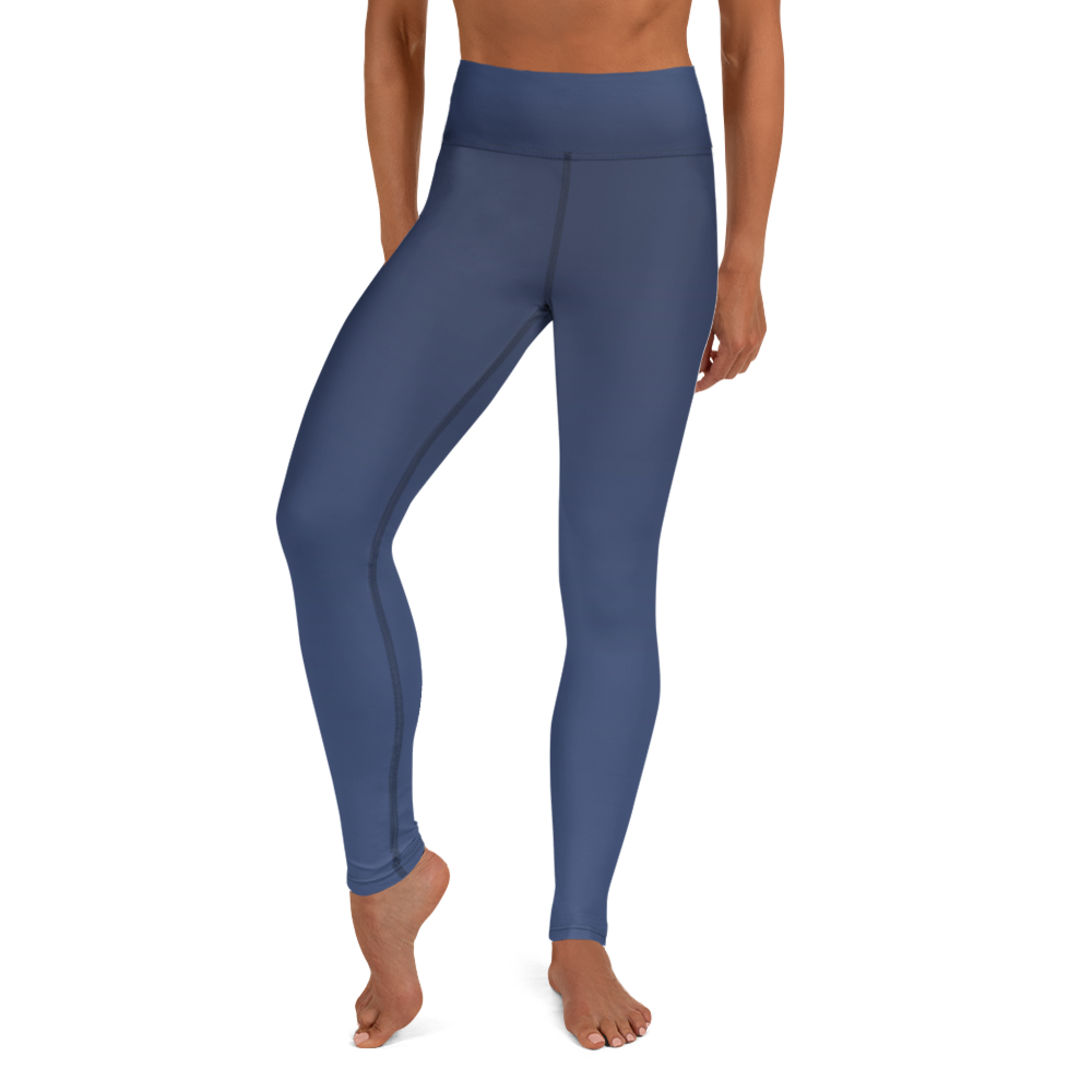 Navy Faded High-Waist Leggings