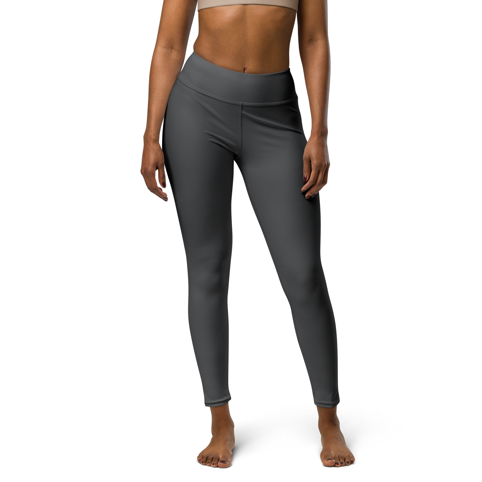 Faded Anthracite High-Waist Leggings