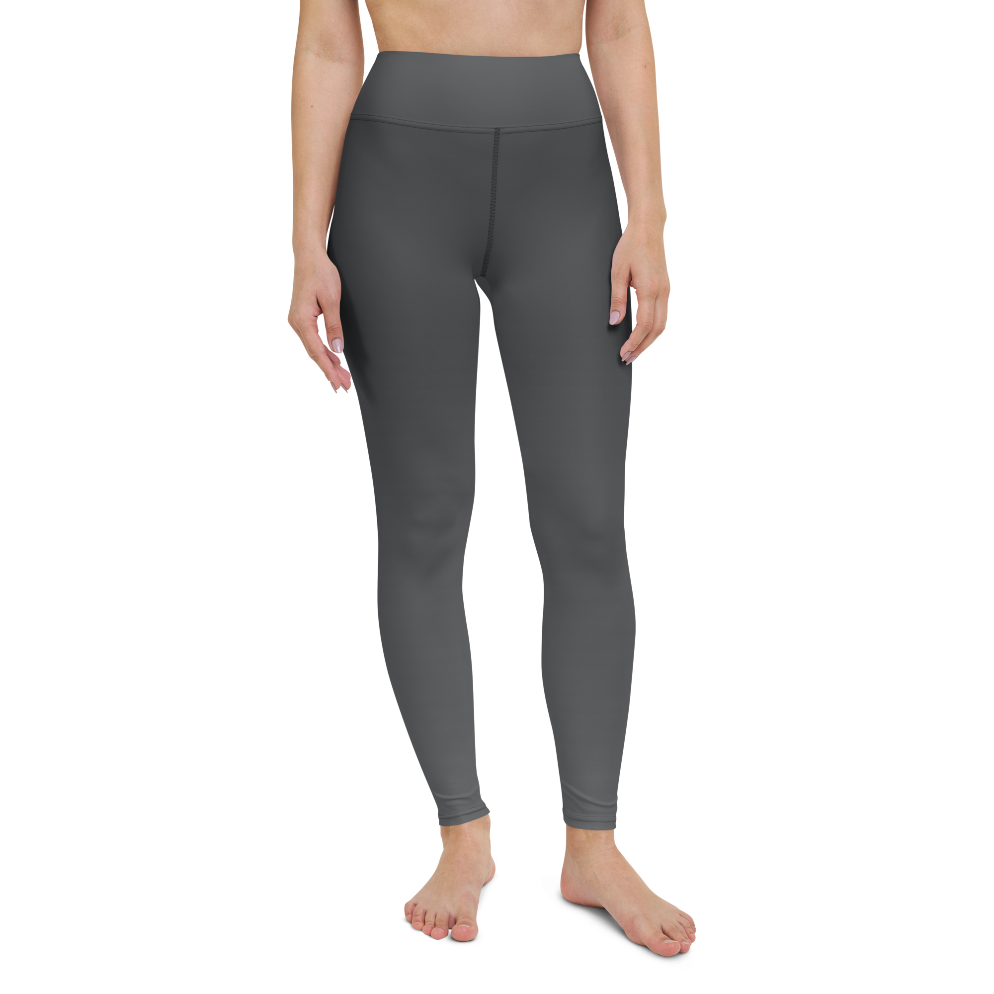 Faded Anthracite High-Waist Leggings