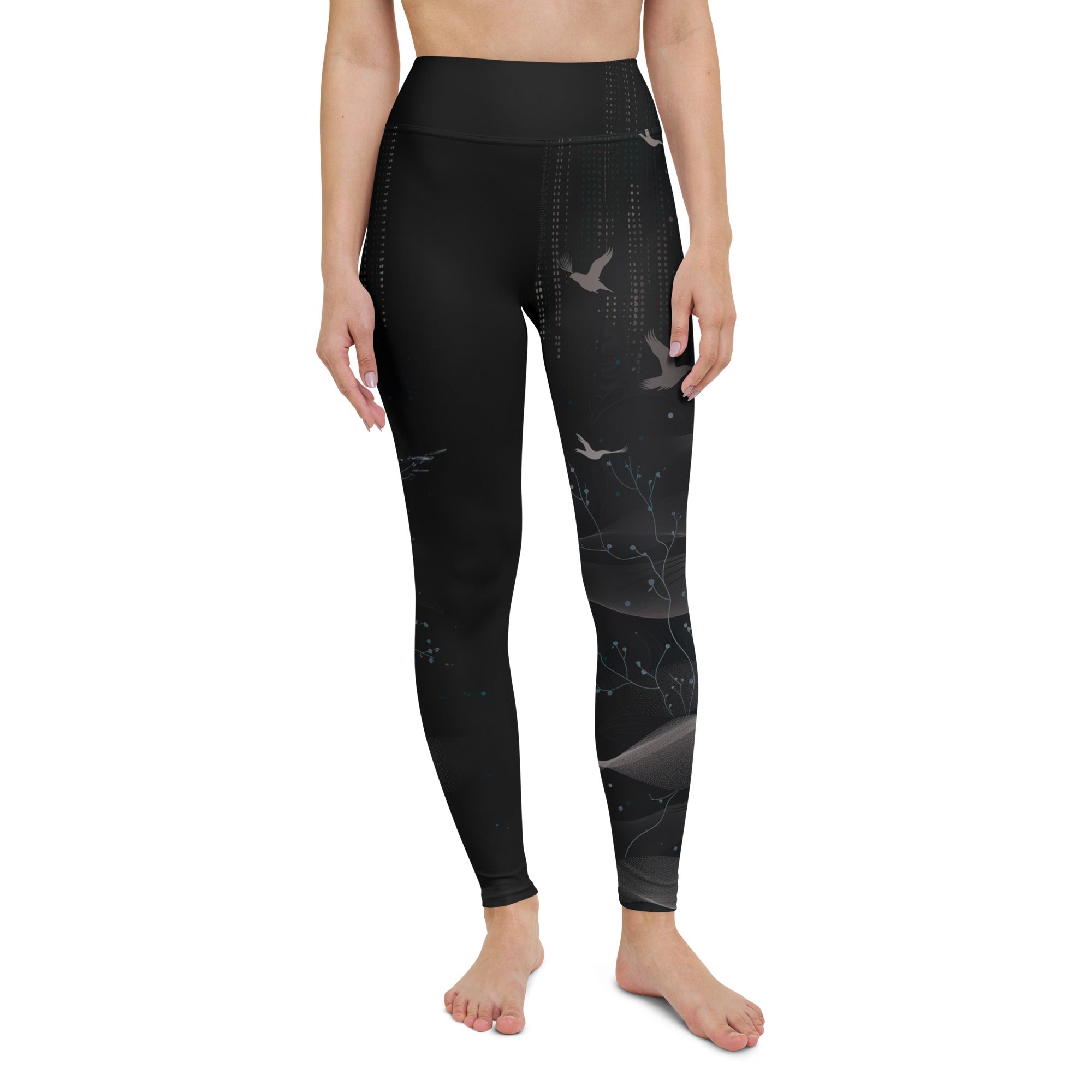 Inner - Black High-Waist Leggings