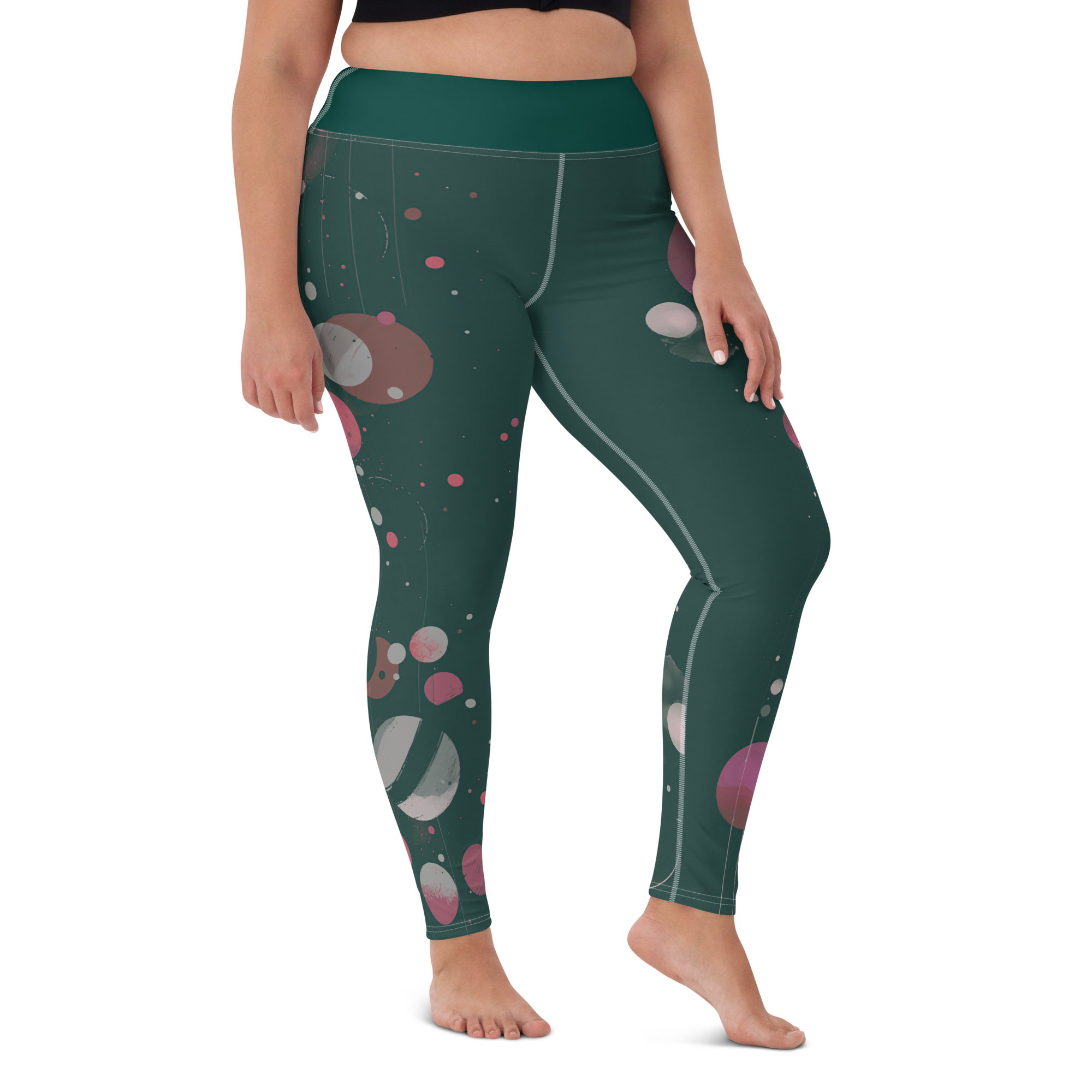 Worth - Green High-Waist Leggings