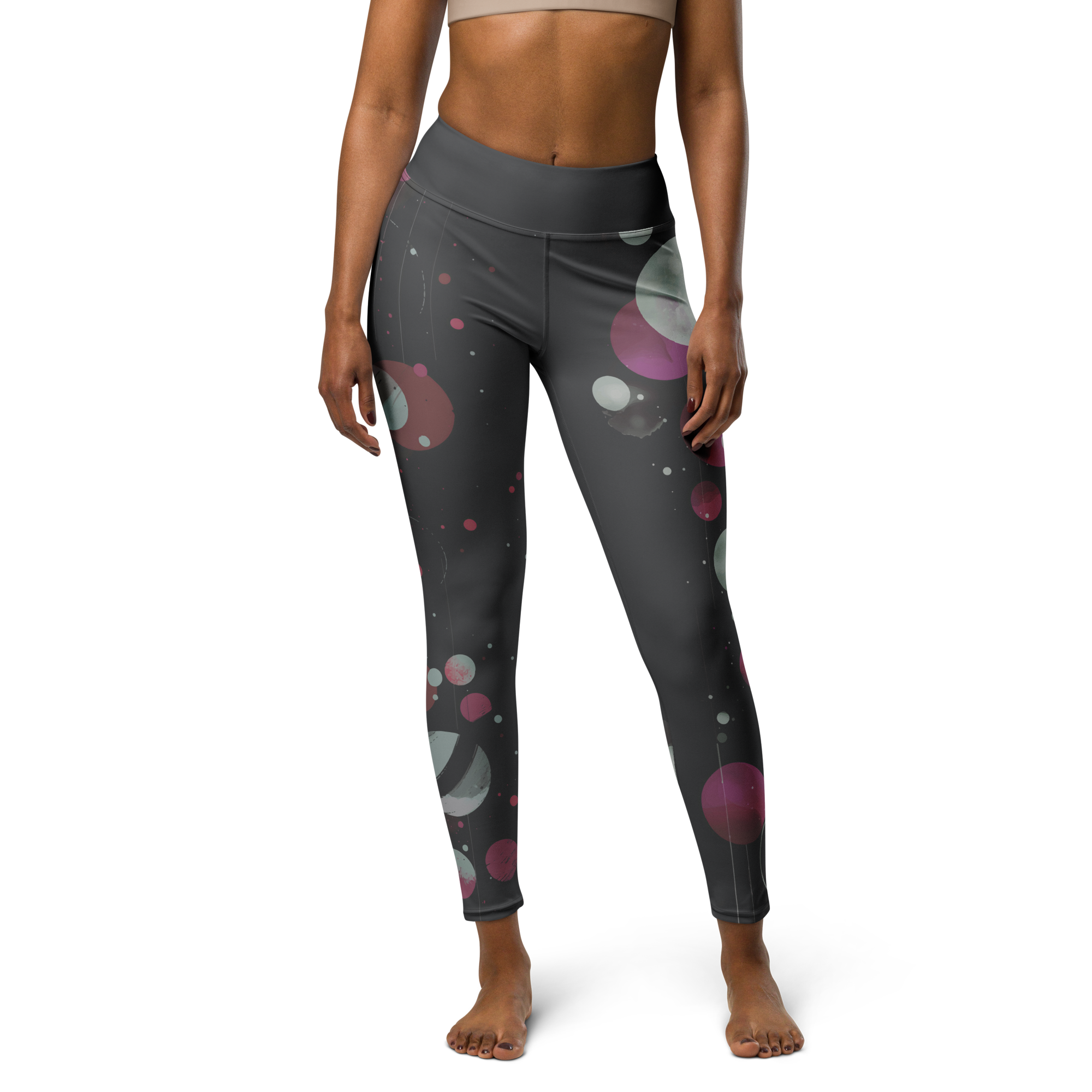 Worth - Anthracite High-Waist Leggings