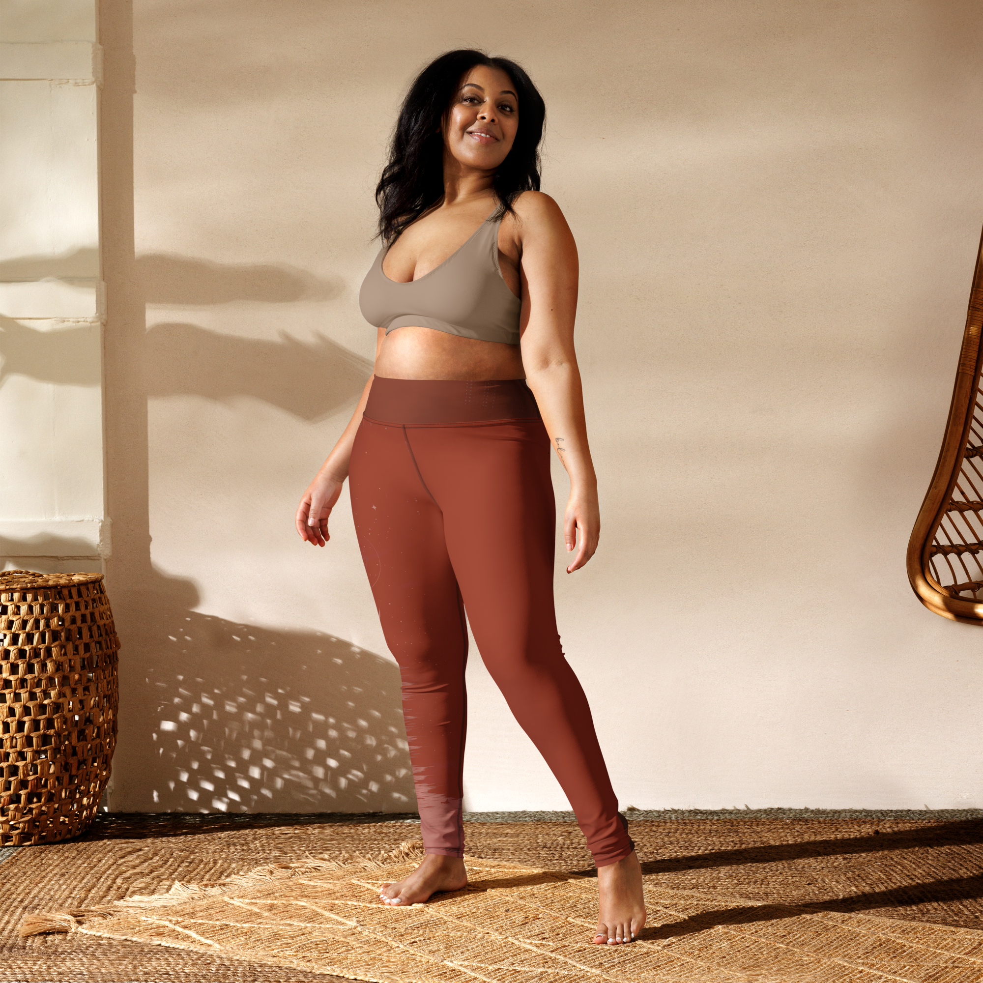 Soul - Terracotta High-Waist Leggings