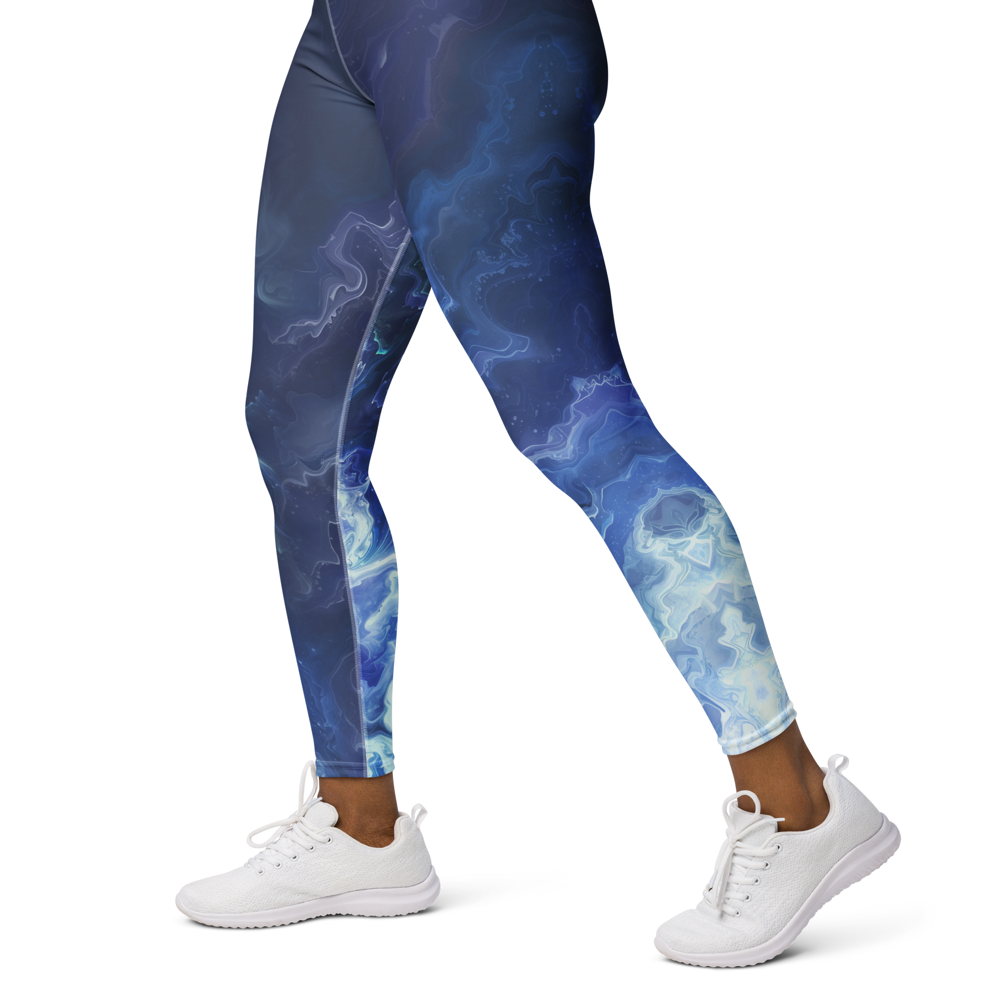 Awaken - Navy High-Waist Leggings