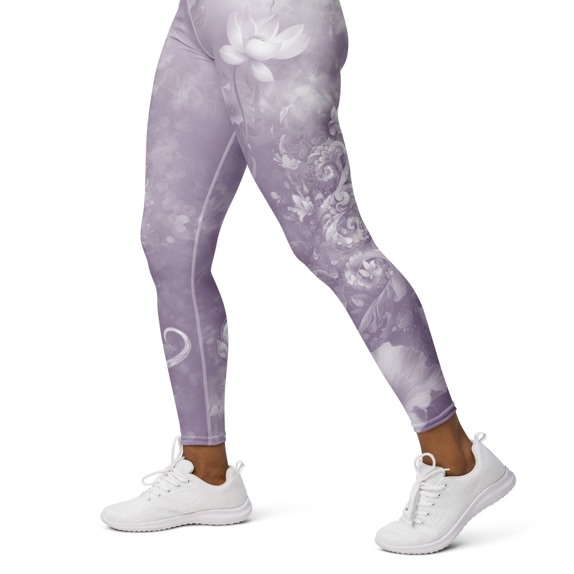 Believe - Lavender High-Waist Leggings