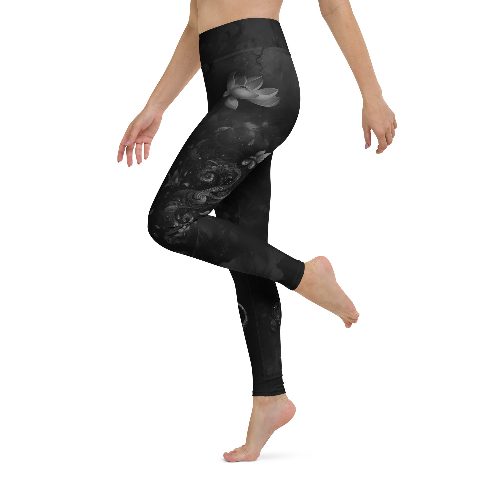 Believe - Black High-Waist Leggings