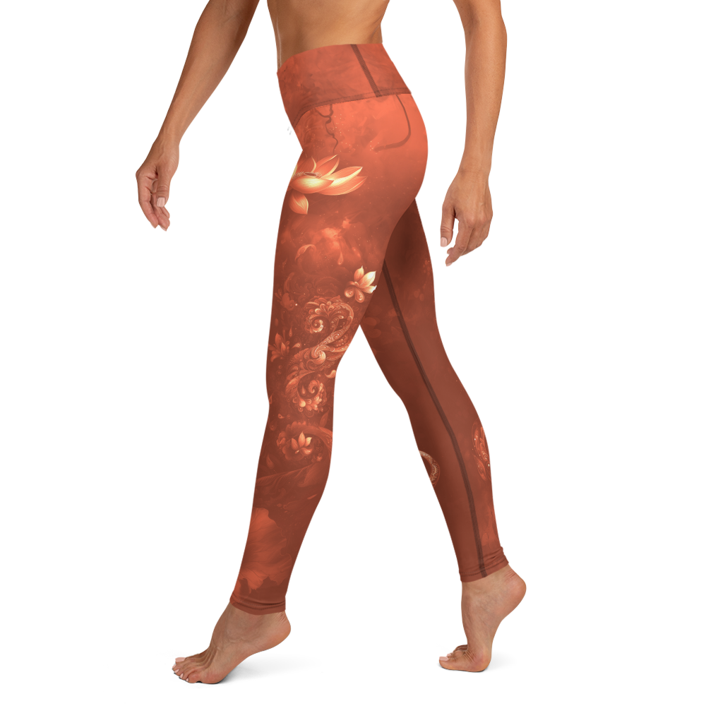 Believe - Terracotta High-Waist Leggings