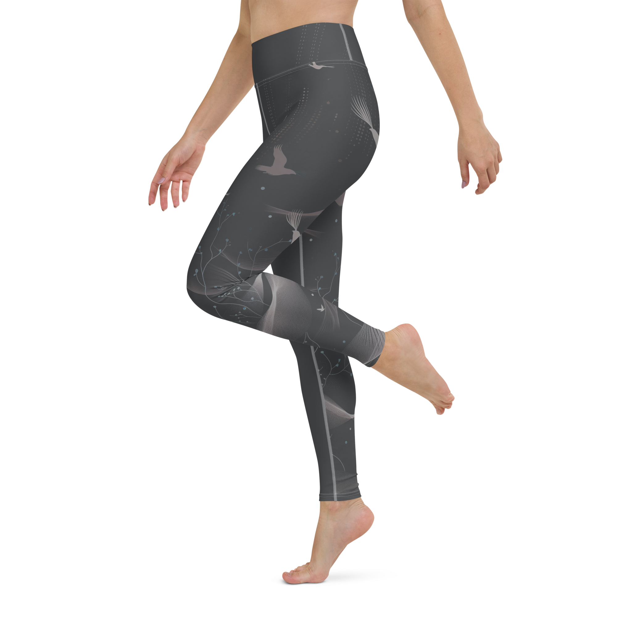 Inner - Anthracite High-Waist Leggings