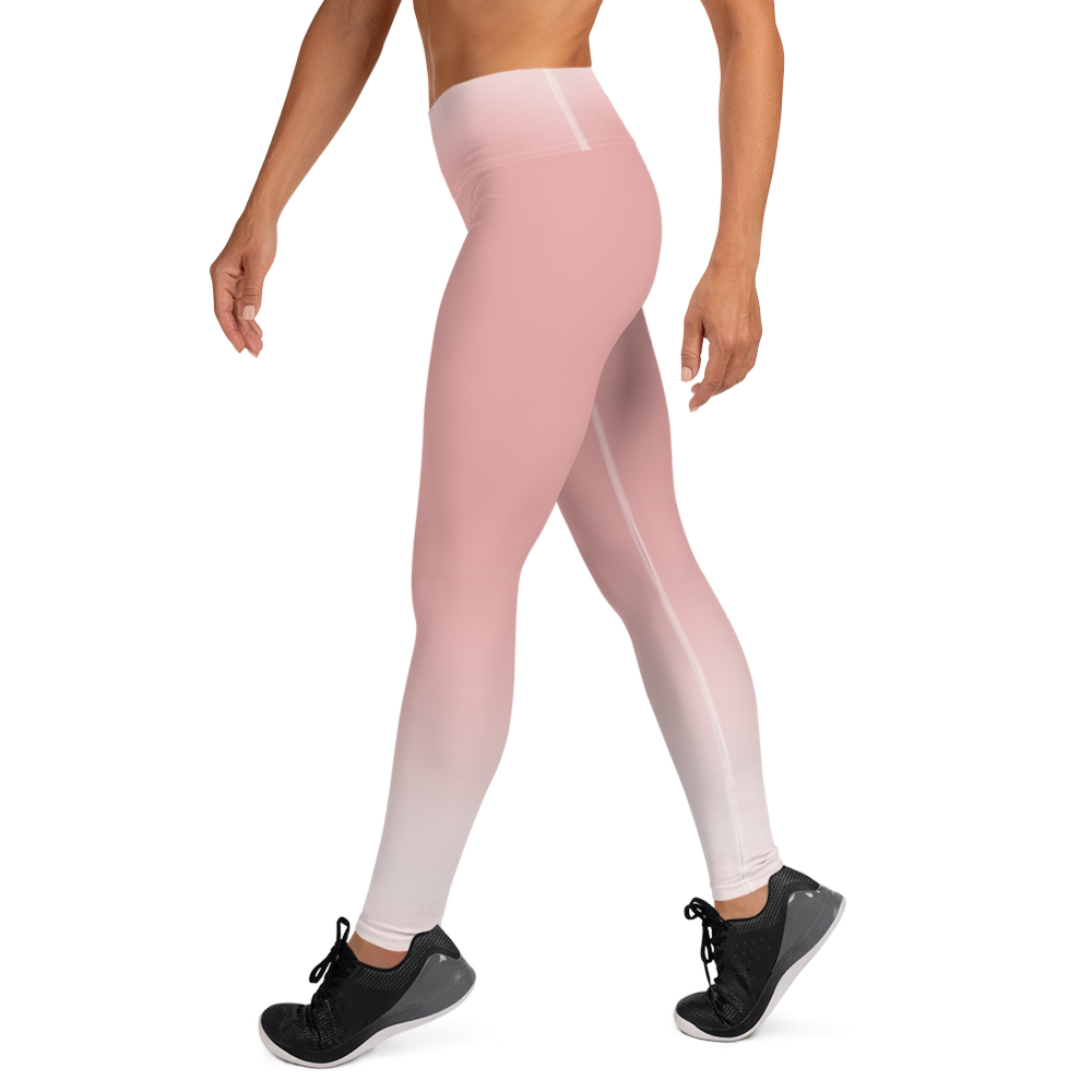 Rose Faded High-Waist Leggings