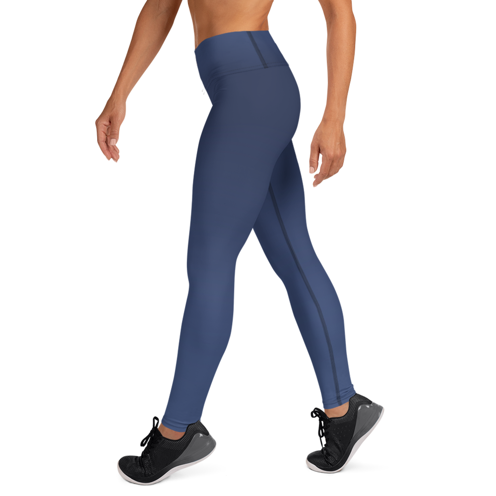 Navy Faded High-Waist Leggings