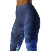 Awaken - Navy High-Waist Leggings