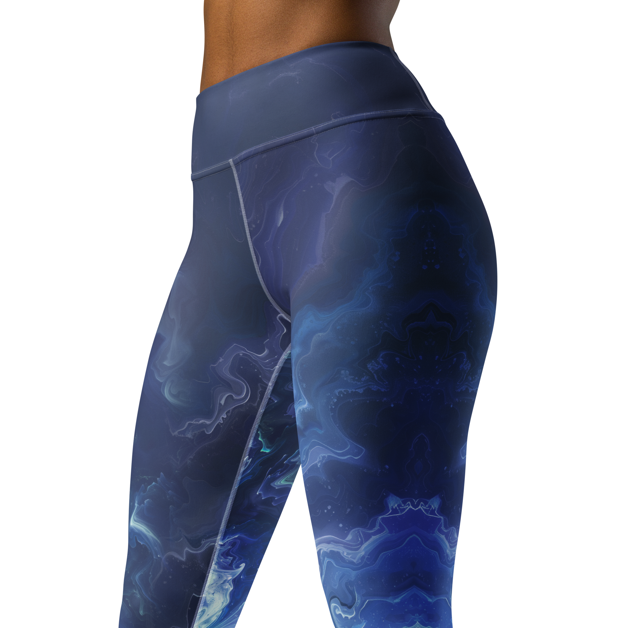 Awaken - Navy High-Waist Leggings