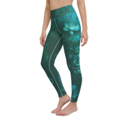 Believe - Green High-Waist Leggings