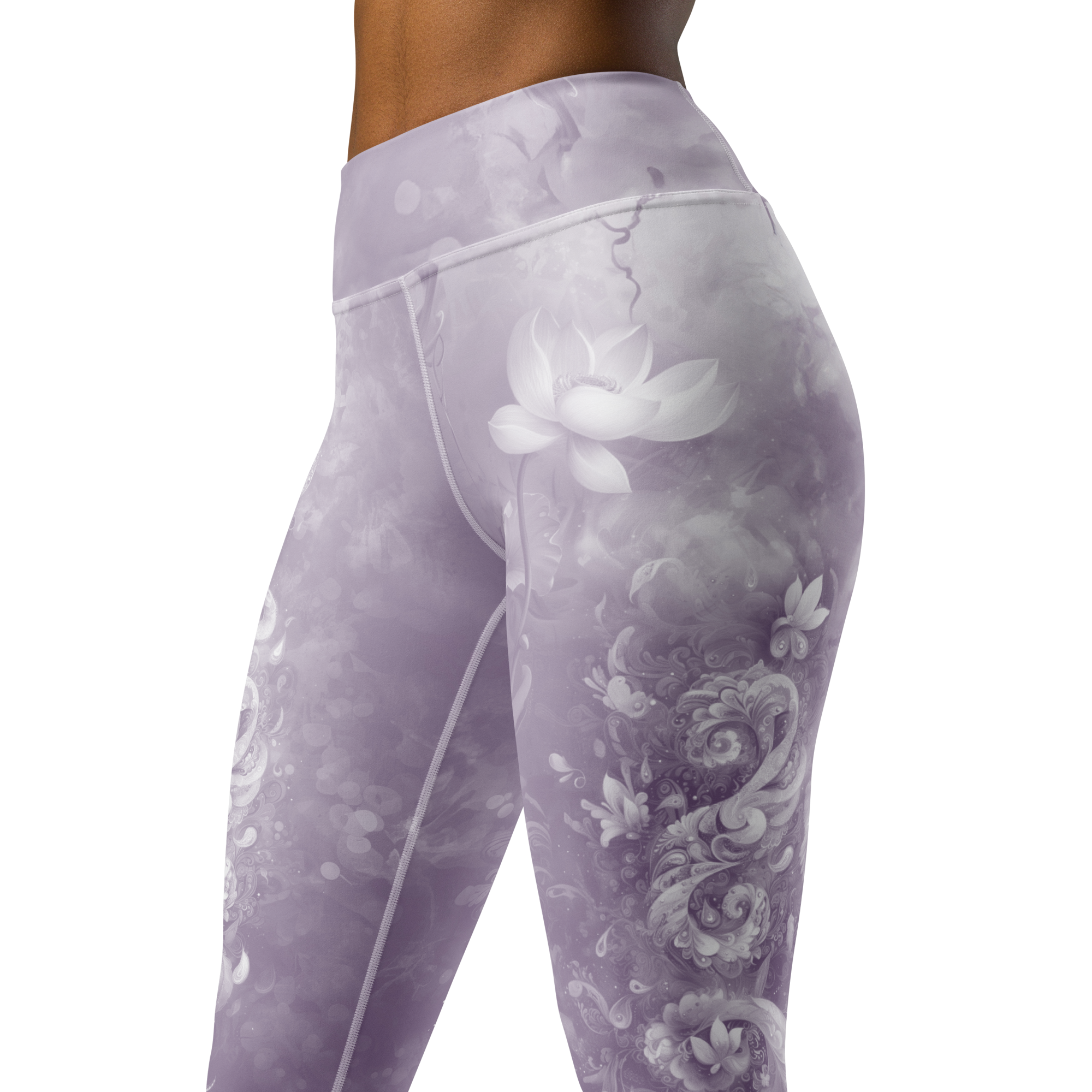 Believe - Lavender High-Waist Leggings