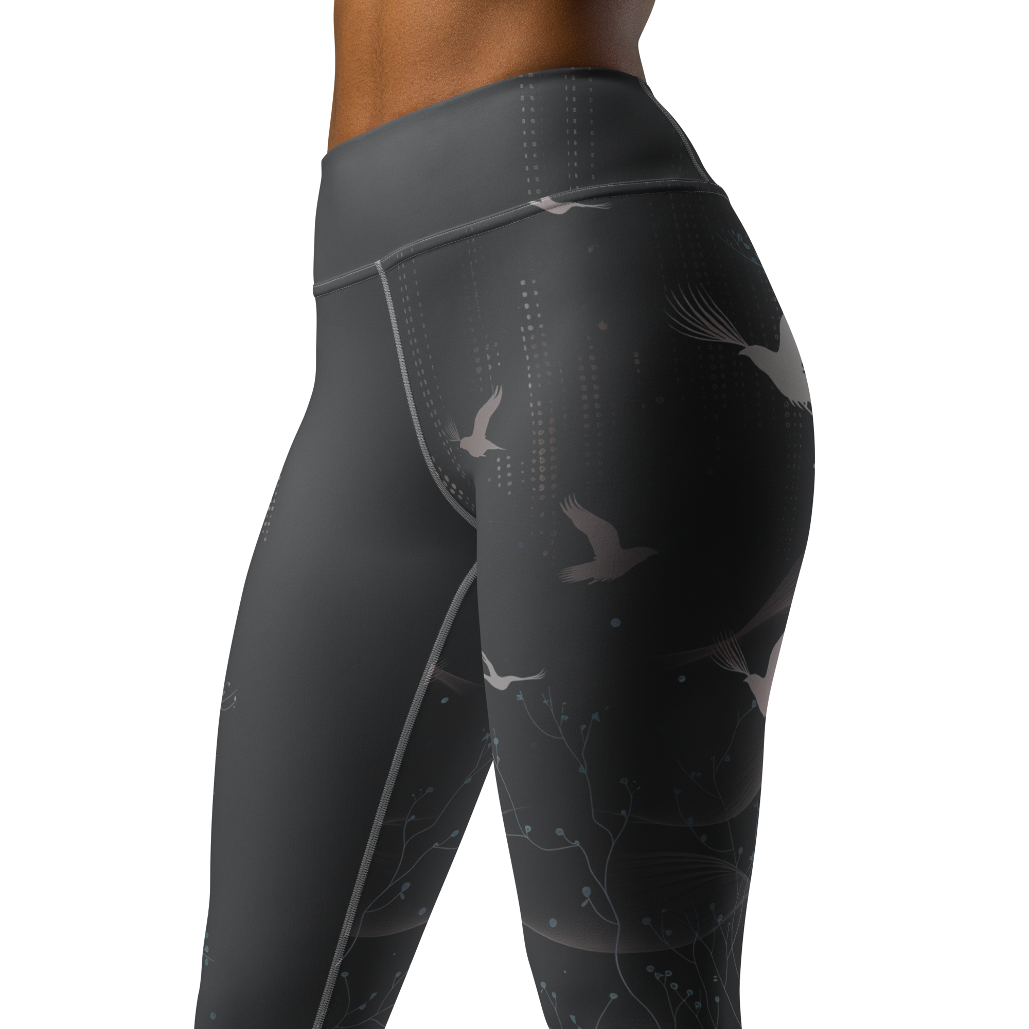 Inner - Anthracite High-Waist Leggings