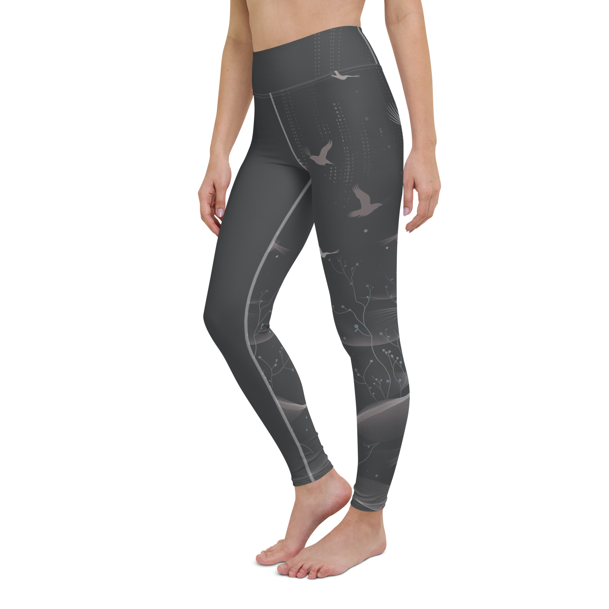 Inner - Anthracite High-Waist Leggings