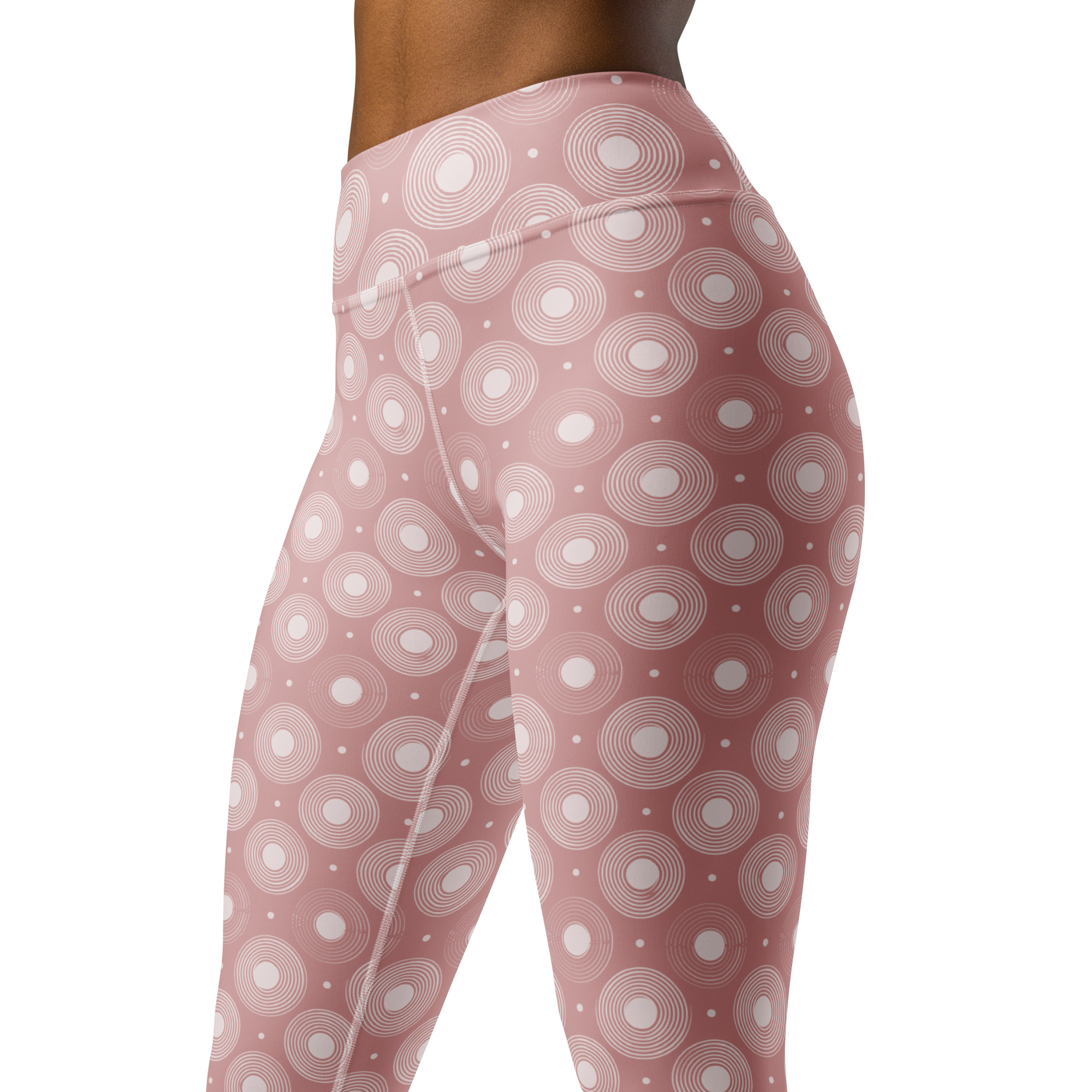 Infinite Circle - Rose High-Waist Leggings