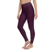 Faded - Eggplant High-Waist Leggings