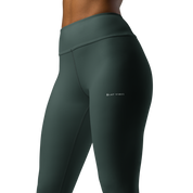 Basics - Green High-Waist Leggings