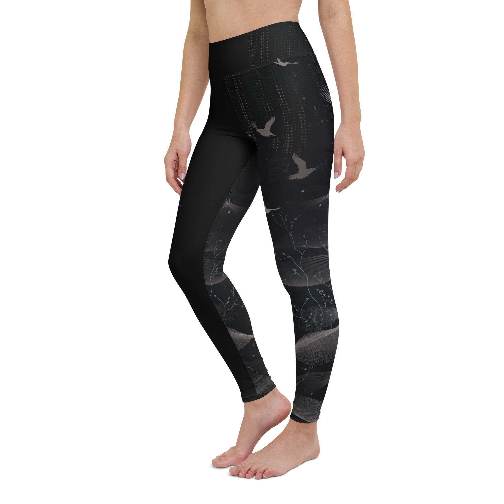 Inner - Black High-Waist Leggings