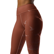 Inner - Terracotta High-Waist Leggings