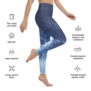 Awaken - Navy High-Waist Leggings