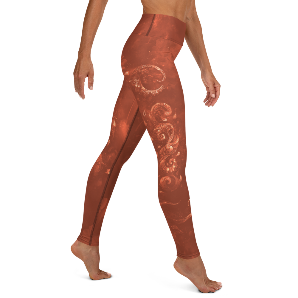 Believe - Terracotta High-Waist Leggings