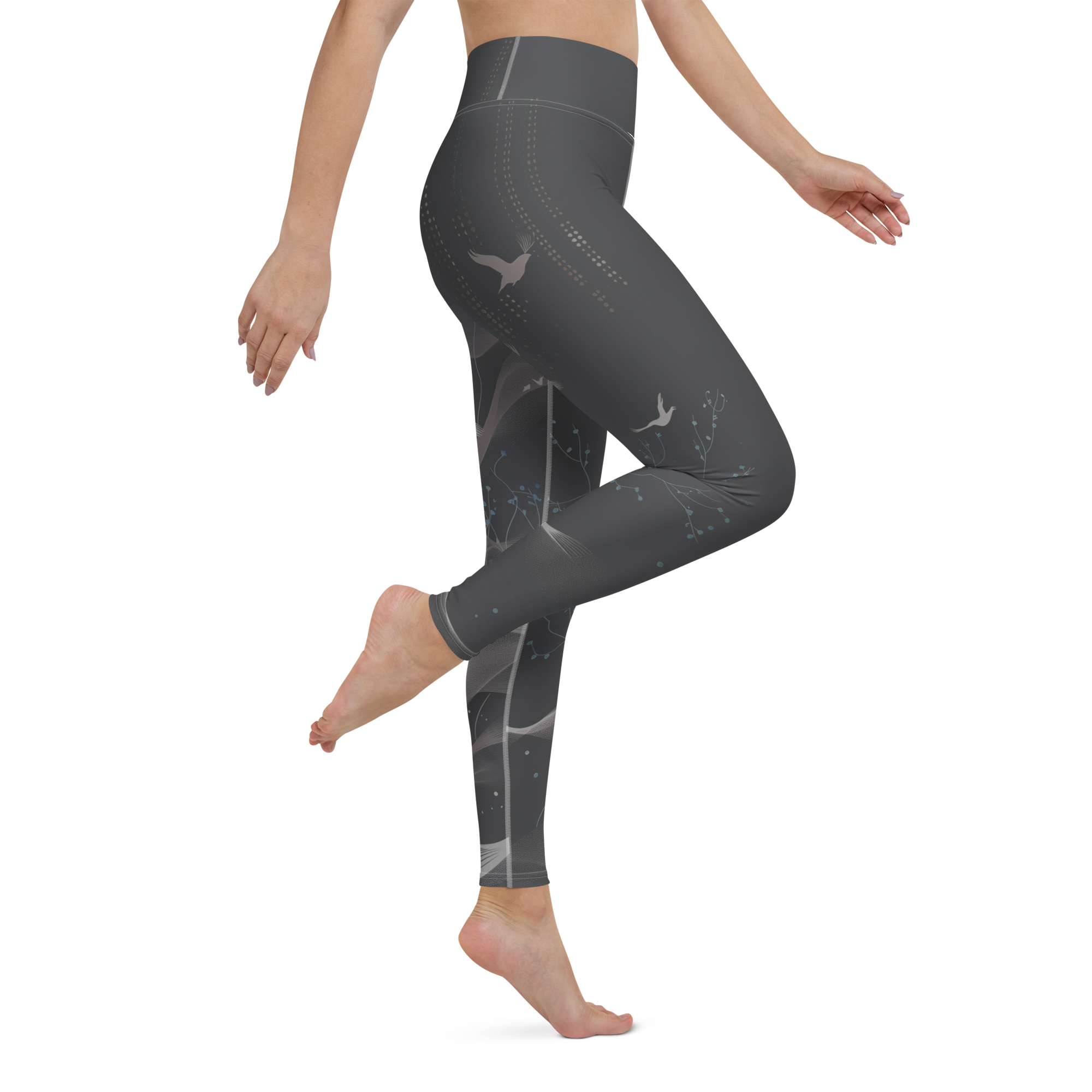 Inner - Anthracite High-Waist Leggings