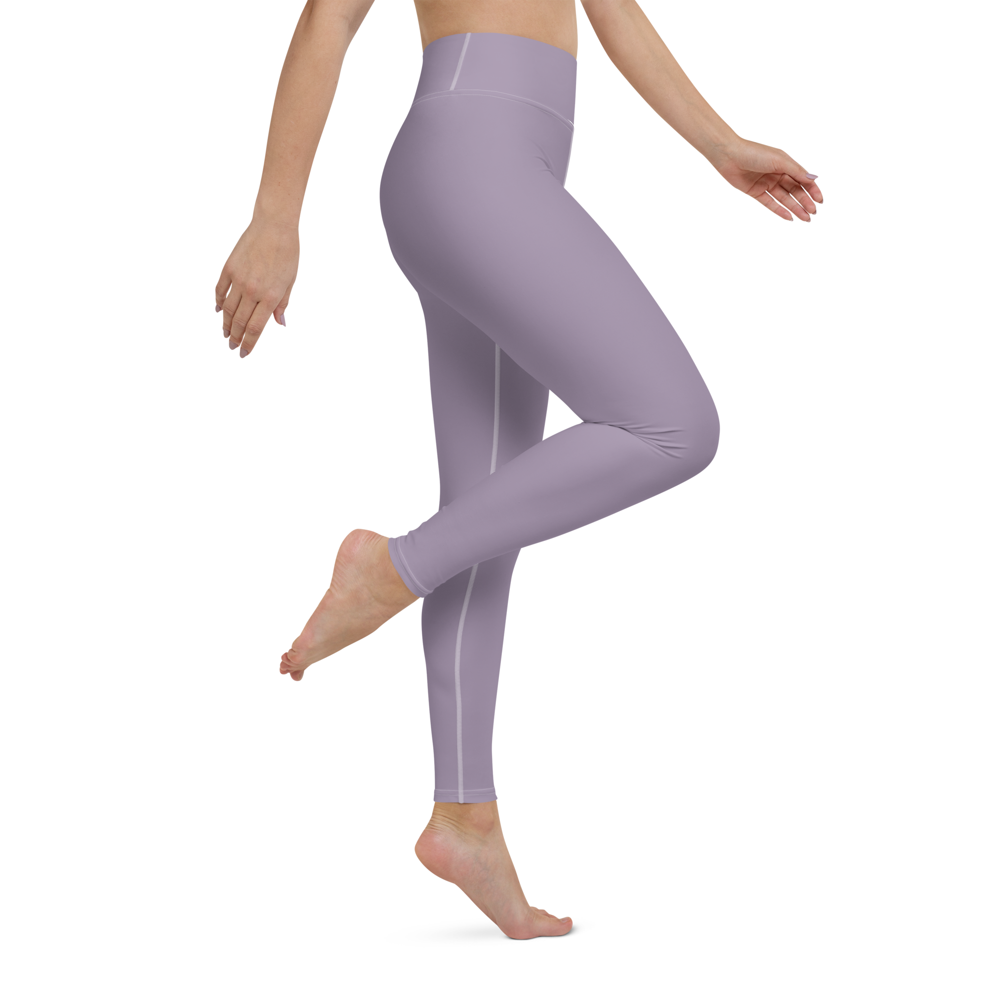 Basics - Lavender High-Waist Leggings