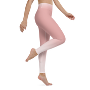 Rose Faded High-Waist Leggings