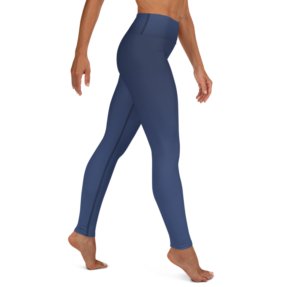 Navy Faded High-Waist Leggings