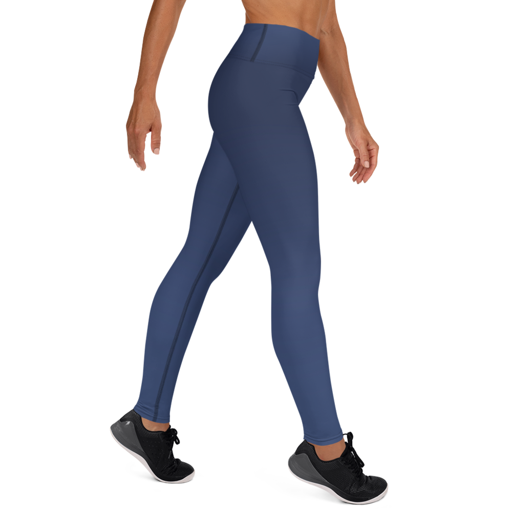 Navy Faded High-Waist Leggings