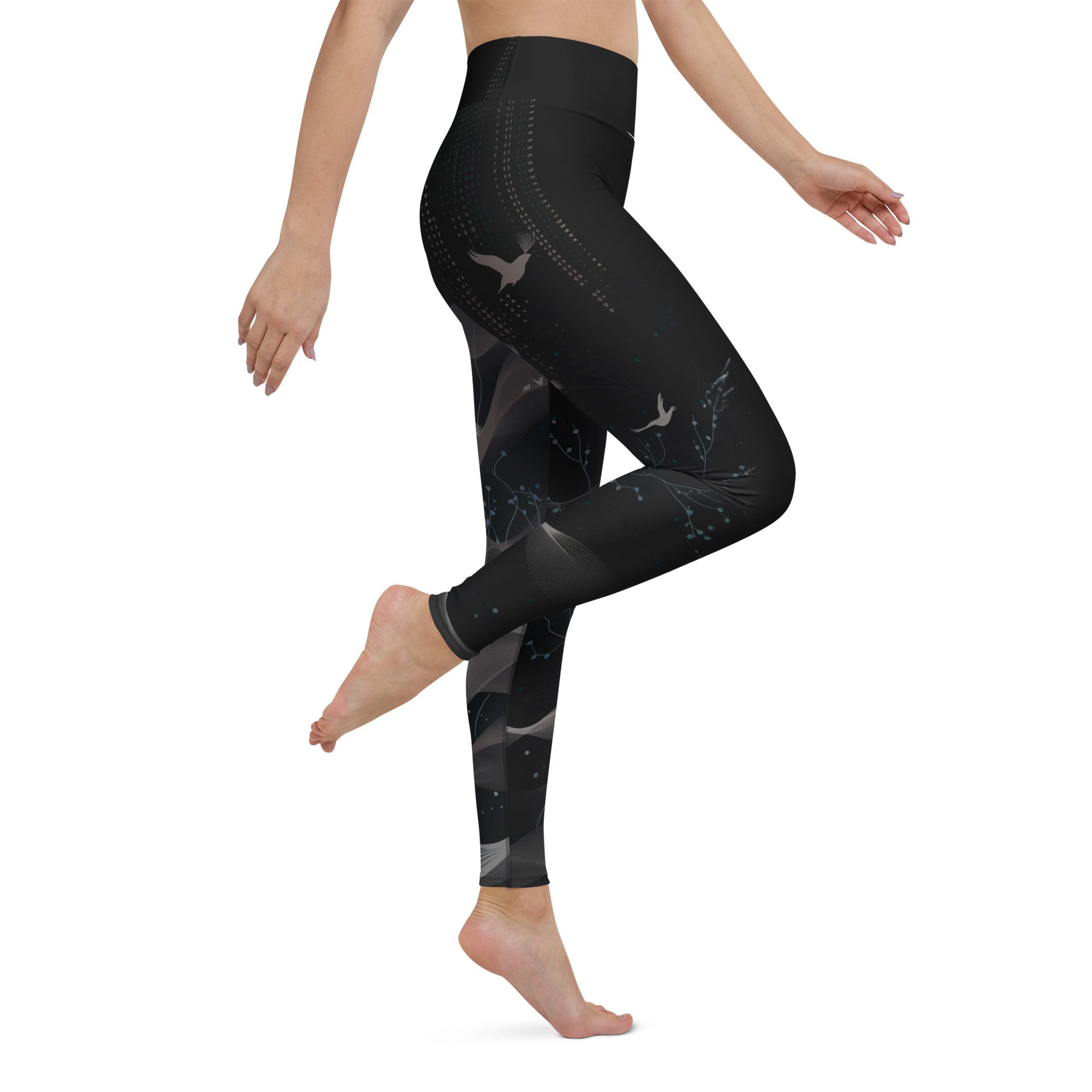 Inner - Black High-Waist Leggings